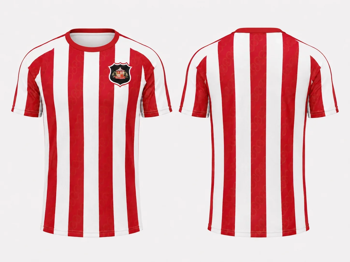 3D-gedruckte Sunderland-Fan-Uniform für Männer, Frauen und Kinder, kurzärmeliges T-Shirt für schnelles Trocknen, Eltern-Kind-Kleidung – Detail 6