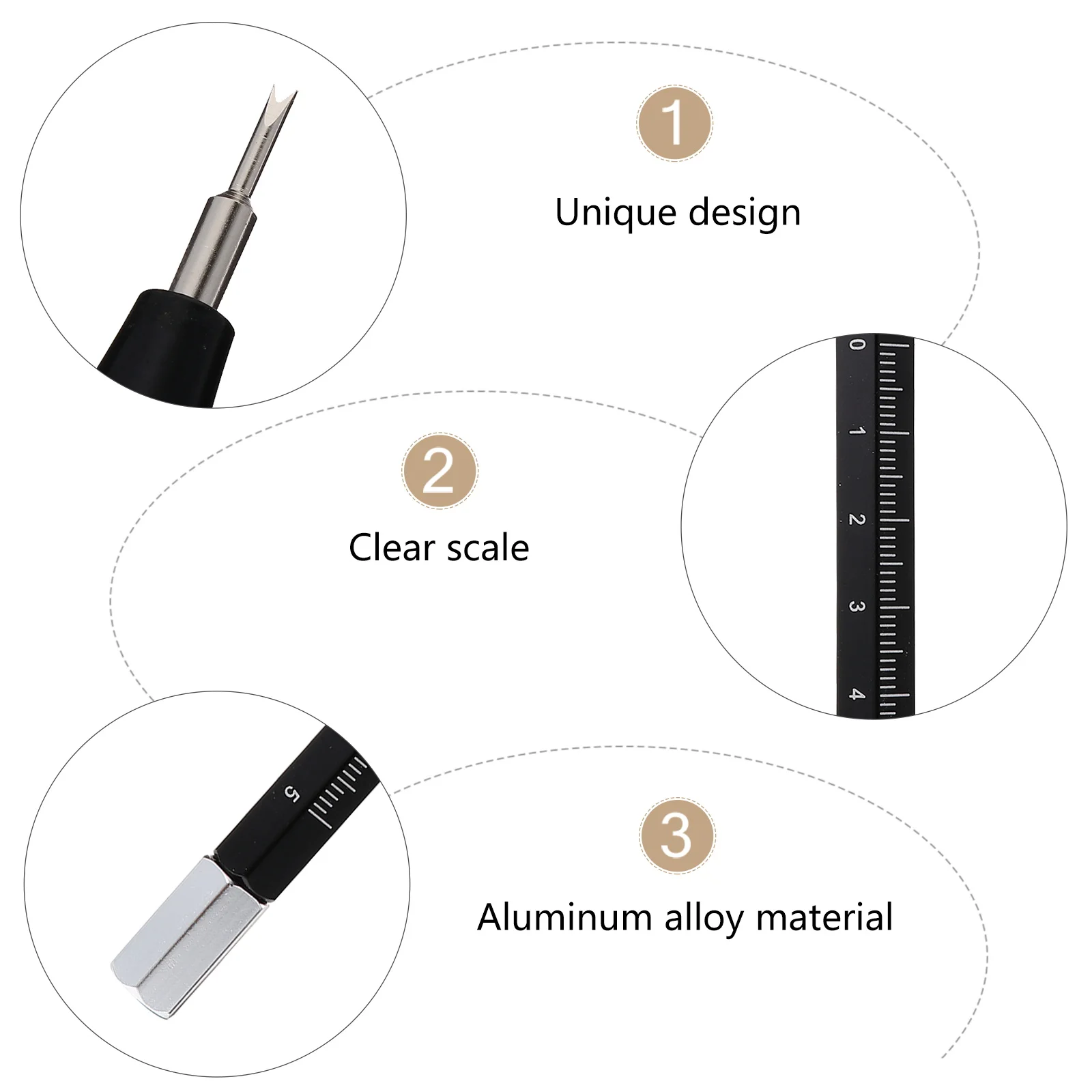 

2Pcs Watch Band Removal Tool Aluminum Alloy Professional Spring Bar Remover for Easy Watch Strap Repair Replacement