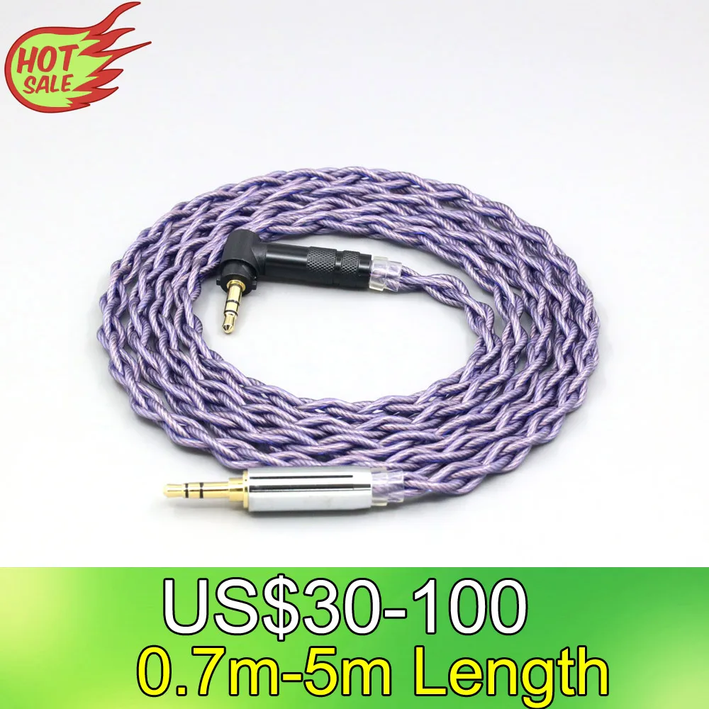 

LN008483 Type2 1.8mm 140 cores litz 7N OCC Cable For Fostex T50RP Mk3 T40RP Mk2 T20RP Mk2 Dekoni Audio Headphone Earphone