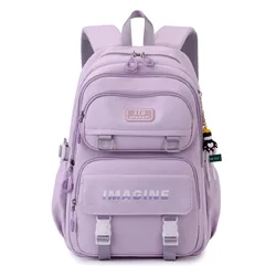 Mochila Escolar Coreana para Adolescente, Sacos de Livros Kawaii para Estudantes, Sacos de Viagem Casuais para Meninas Adolescentes e Adolescentes, Mochilas Laptop