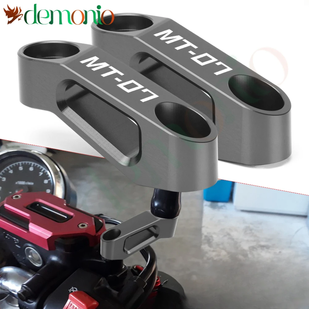 

Аксессуары для мотоциклов для MT09 MT 09 MT-09 MT-07 MT07 MT 07, адаптер для зеркала заднего вида, удлинитель, подставка 20215 2016-2022