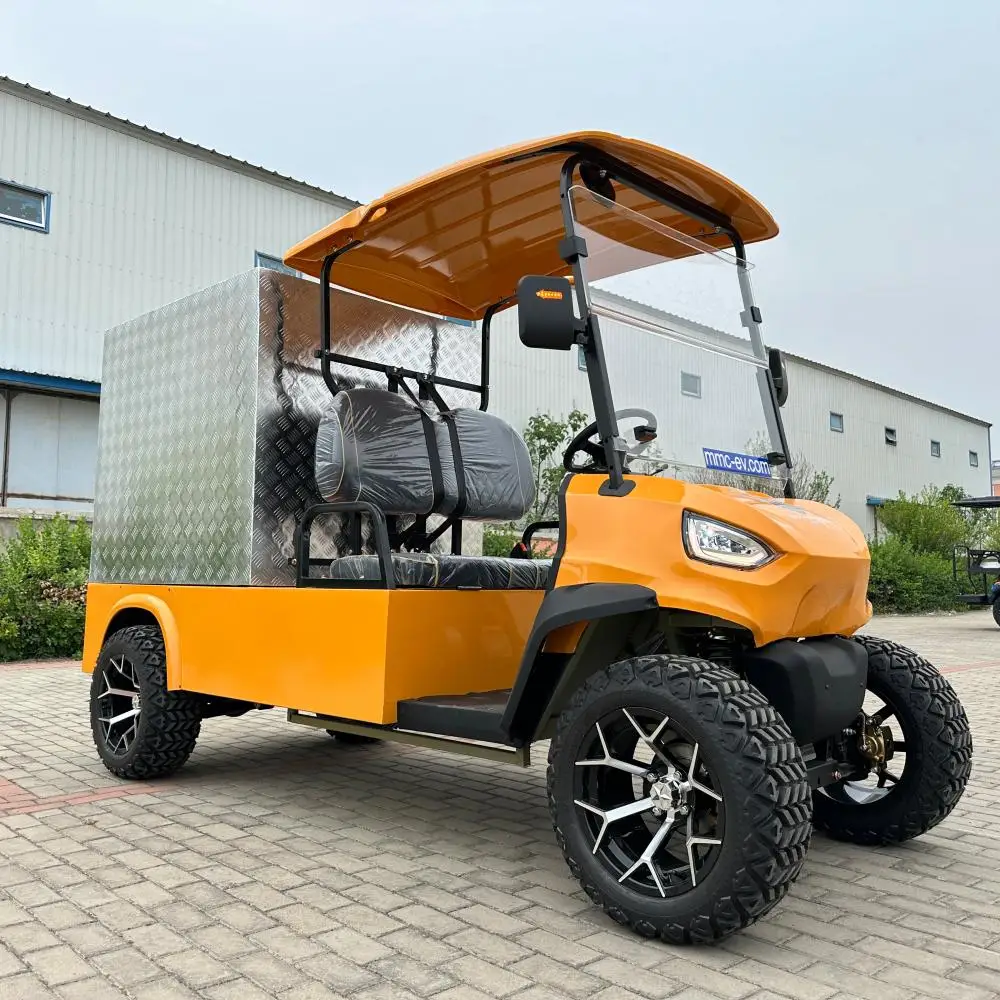 Hot Sale 4000W 48V golf trolley electric 4 Wheel Electric Mobility Scooter City Step Through 4 seater Electric Golf Cart