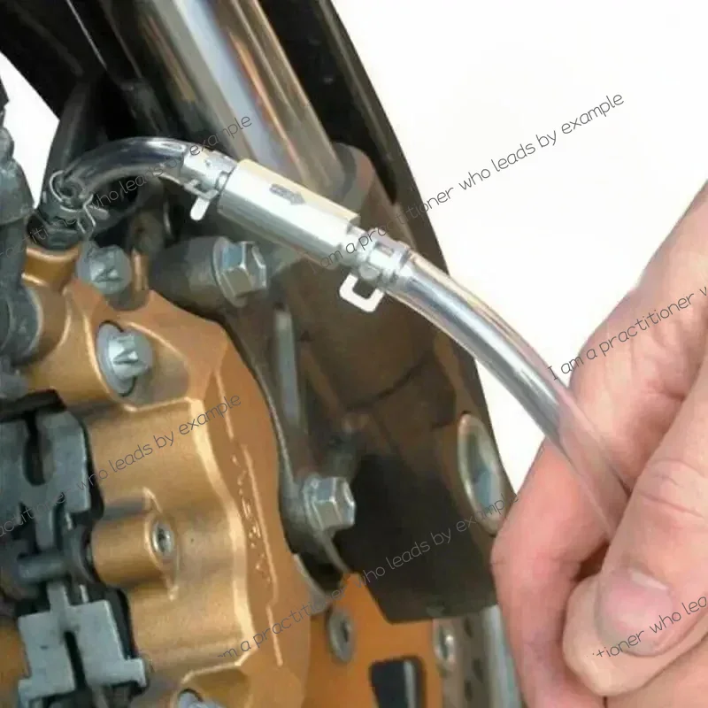 Car Clutch Brake Bleeder Hose Hydraulic Clutch One Way Valve Tube Bleeding Tool Replacement Adapter Kit Auto Accessories