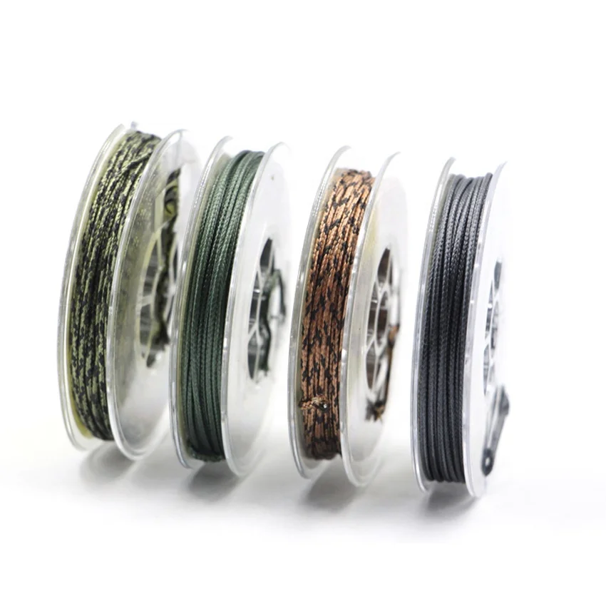 

Lead Core Fishing Line Camo Green Tackle Fishing 25LB 35LB 45LB 60LB 10m Carp
