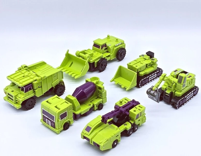 6in1 28cm 変形モデル デバステーター アクションフィギュア ロボット メタルパーツ おもちゃ 最高の贈り物 子供向け 新品