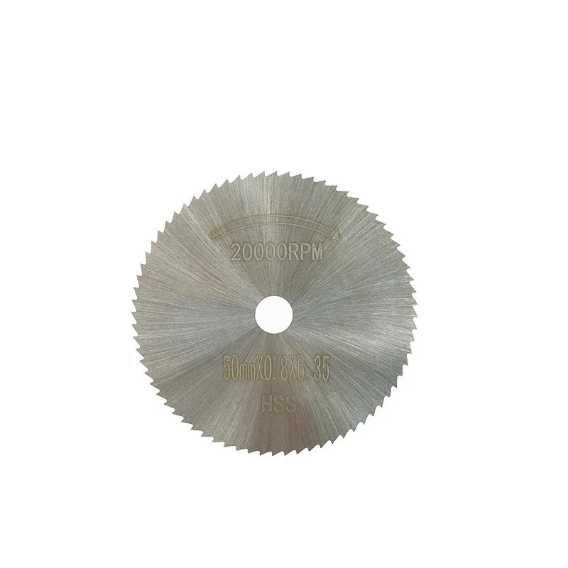 High Speed Steel HSS Saw Blade Set Cut Wood Metal Plastic Slices Circular Saw blade 6.35MM Grinding Machine Drill Cutting Blade