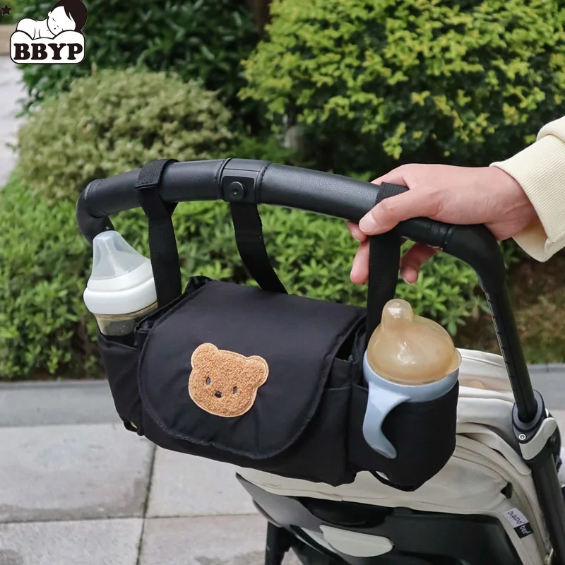 

Korean Style Stroller Bag Pram Organizer Baby Stroller Accessories Mommy Bag Stroller Cup Holder Cover Buggy Baby Accessories