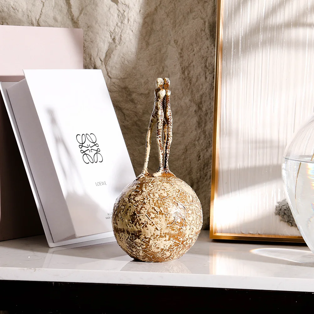 Wholesale  Handmade  Custom Home Decor Metal Casting Home Decor Luxury Ornaments Interior Decoration and Accessories for Home