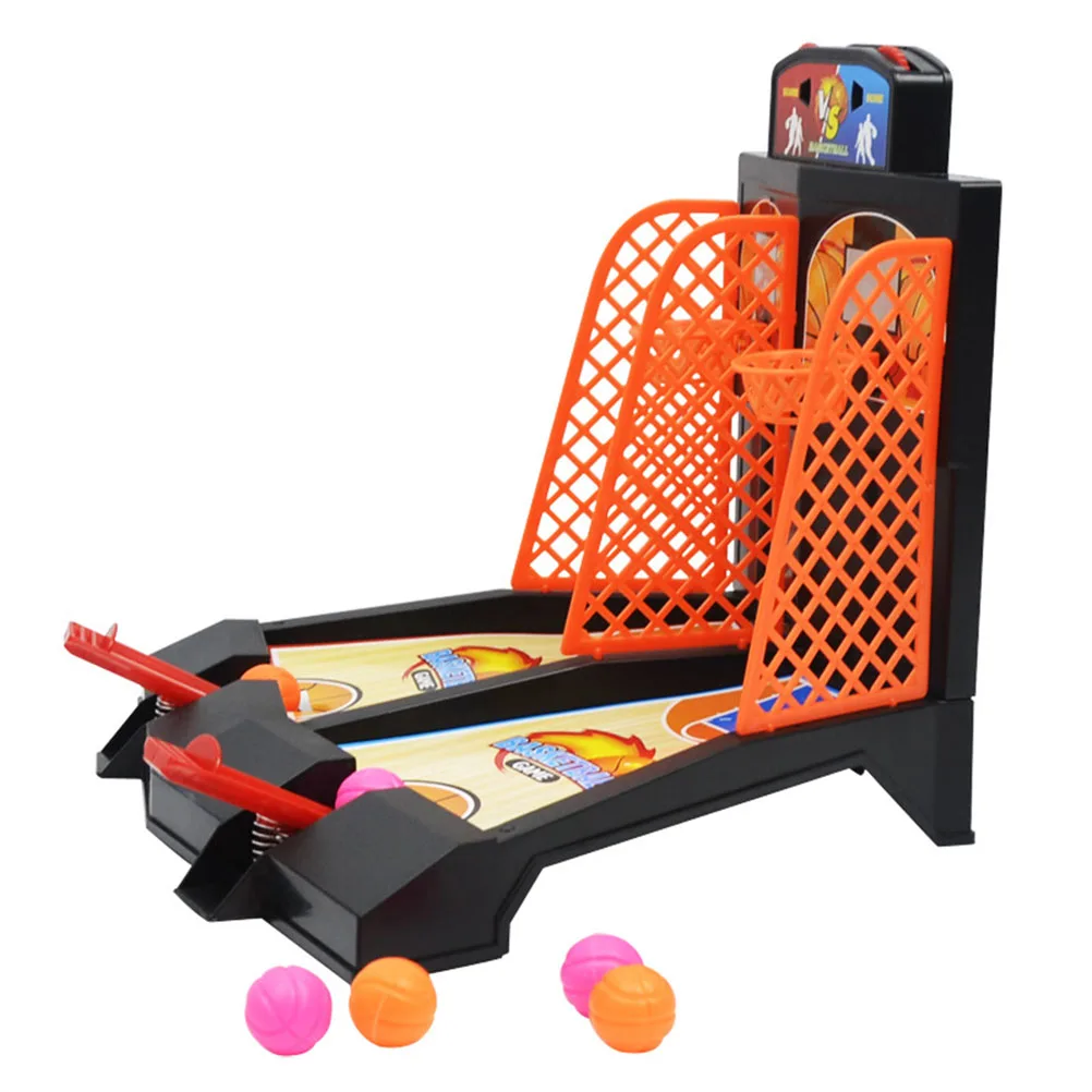 

Finger Basketball Game Mini Shooting Machine Indoor Hoop Tabletop Toy Plastic Practical Environmental