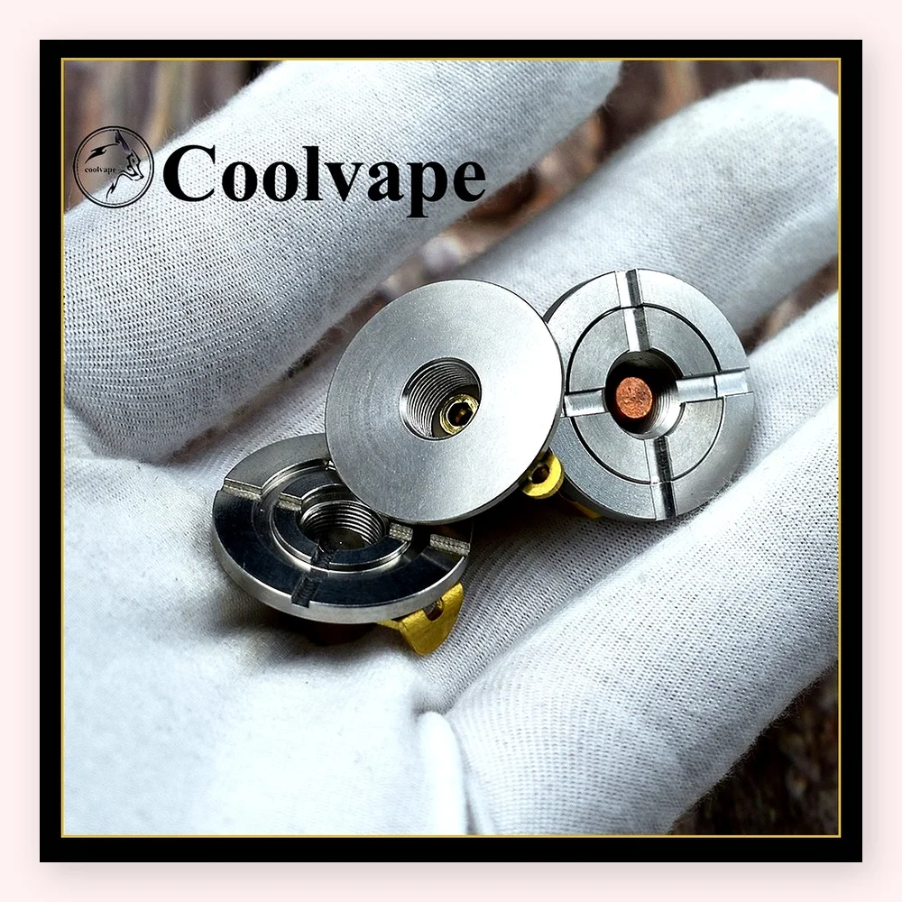 Coolvape DIY 510 Connector with Floating Pin for Tauren Max Mech Mod E-Cigarettes