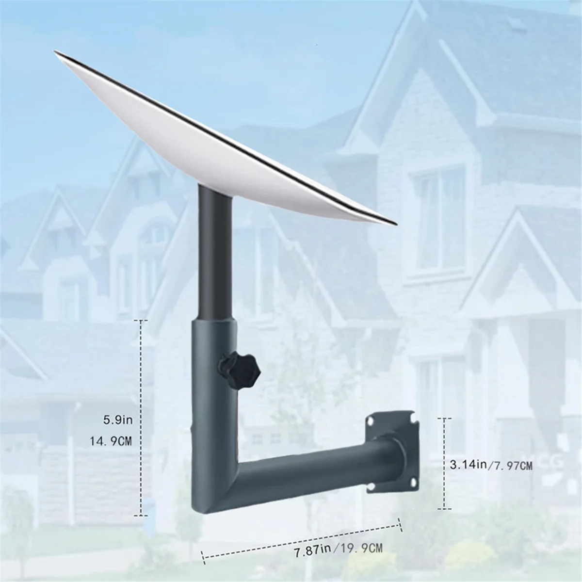 For Starlink Antenna Stand Metal Stand Outdoor Portable Adjustable Installation Short Wall Rooftop RV