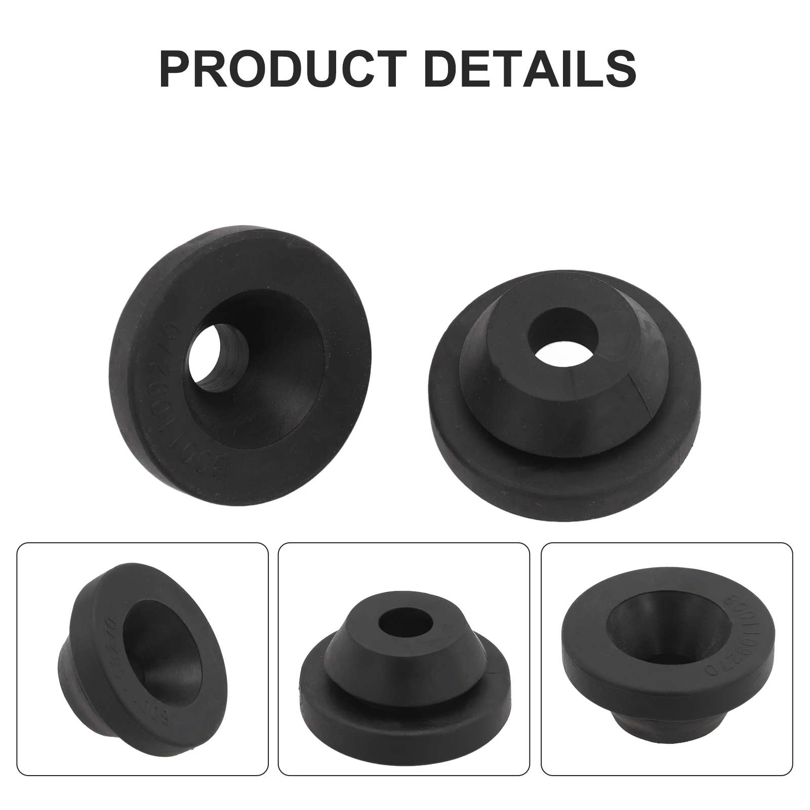 Car Air Cleaner Filter Buffer Engine Cover Rubber Mount for Golf 036129689B OEM Part Number 036129689B Easy Installation