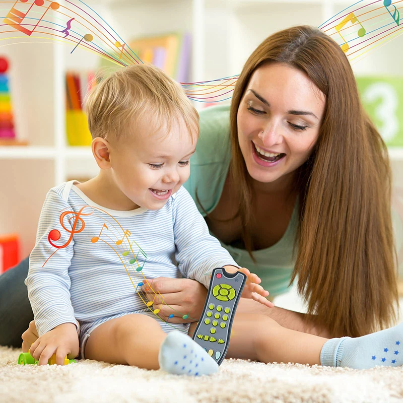 รีโมทคอนโทรลทีวีของเล่นเพลงมือถือเด็ก Early การศึกษาของเล่นทารกไฟฟ้าตัวเลขการเรียนรู้ภาษาอังกฤษเครื่องของขวัญสําหรับทารกแรกเกิด