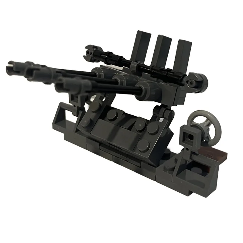 

58 шт. MOC креативный строительный блок, черная модель пусковой установки, детское образование, сделай сам, сборная игрушка, Рождественская Пасха, праздничный подарок, подарок