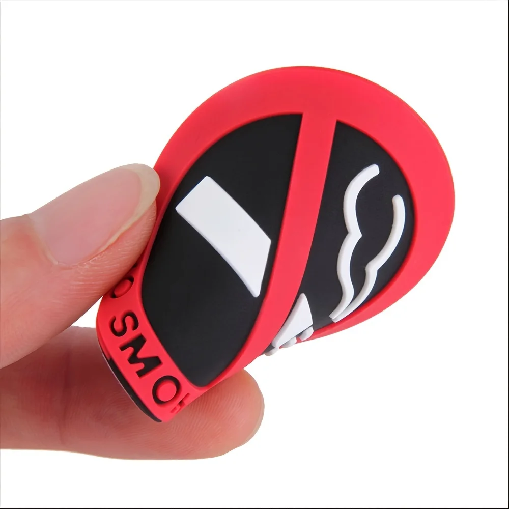 5PC Car No Smoking Sticker, Please Do Not Smoke in the Car, No Smoking Sign Inside the Car