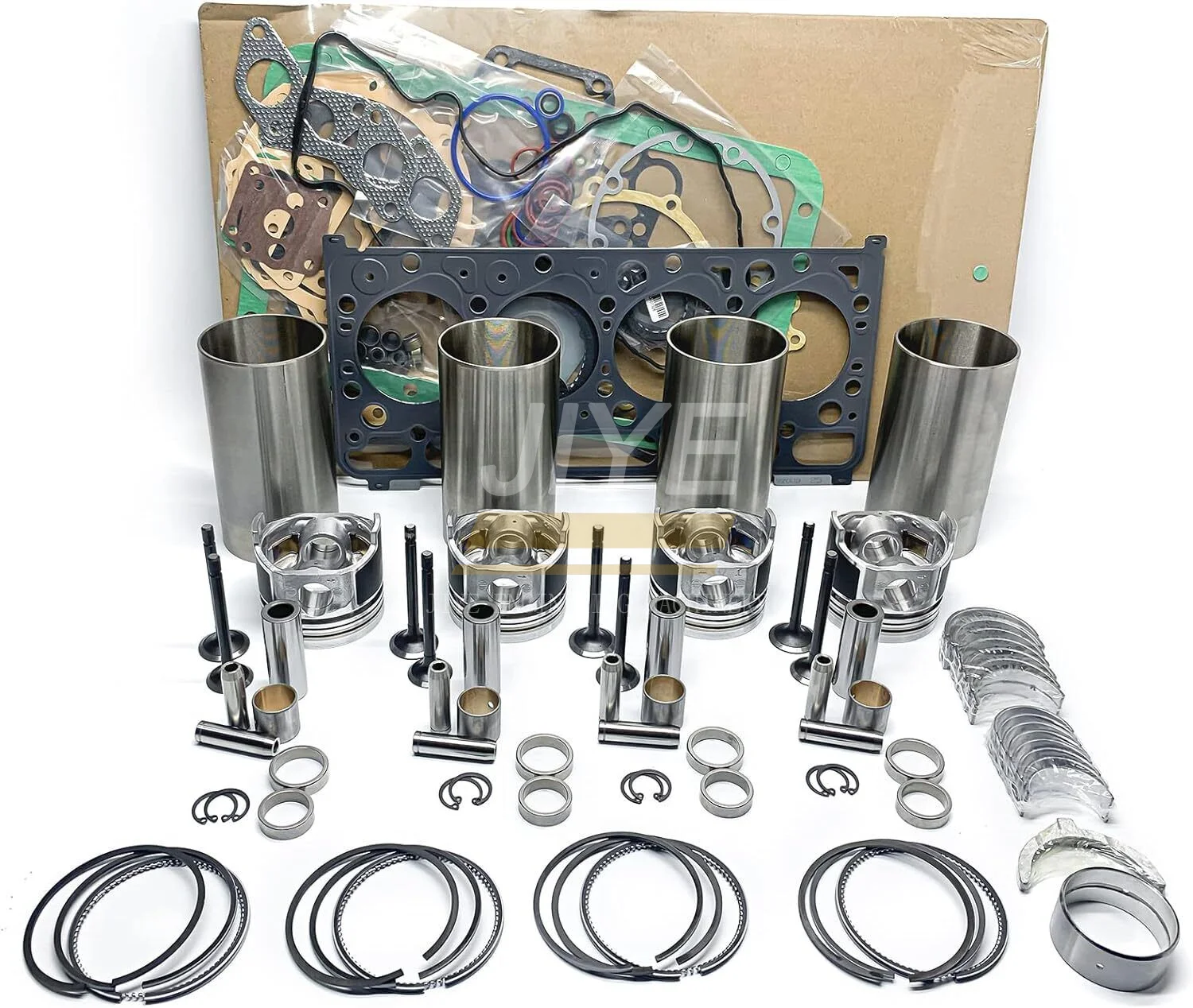 

V3307 V3307-DI-T Overhaul Rebuild Kit For Kubota Engine Piston Ring Gasket Set