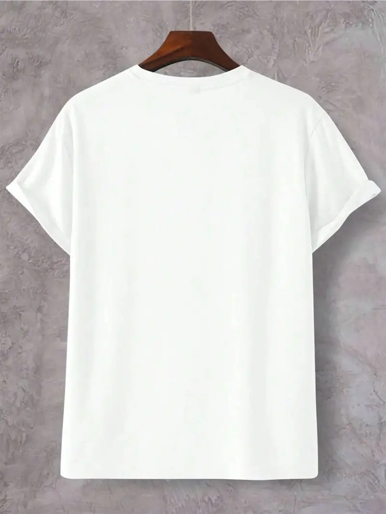 Fishing Graphic with American Flag & "Keepin' It Reel" Design- summer casual round neck printed men's