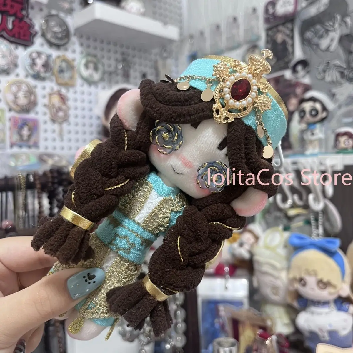 

Handmade Identity ⅤAnne Lester Toy Merchant Kawaii Plush Doll Anime Stuffed Dress Up Toys Room Decor Pendant Cotton Figure Gift
