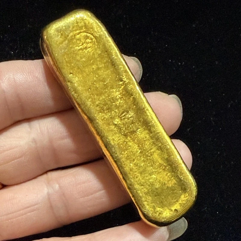 : Plain , brass gilded solid gold bars, home decoration crafts and ornaments