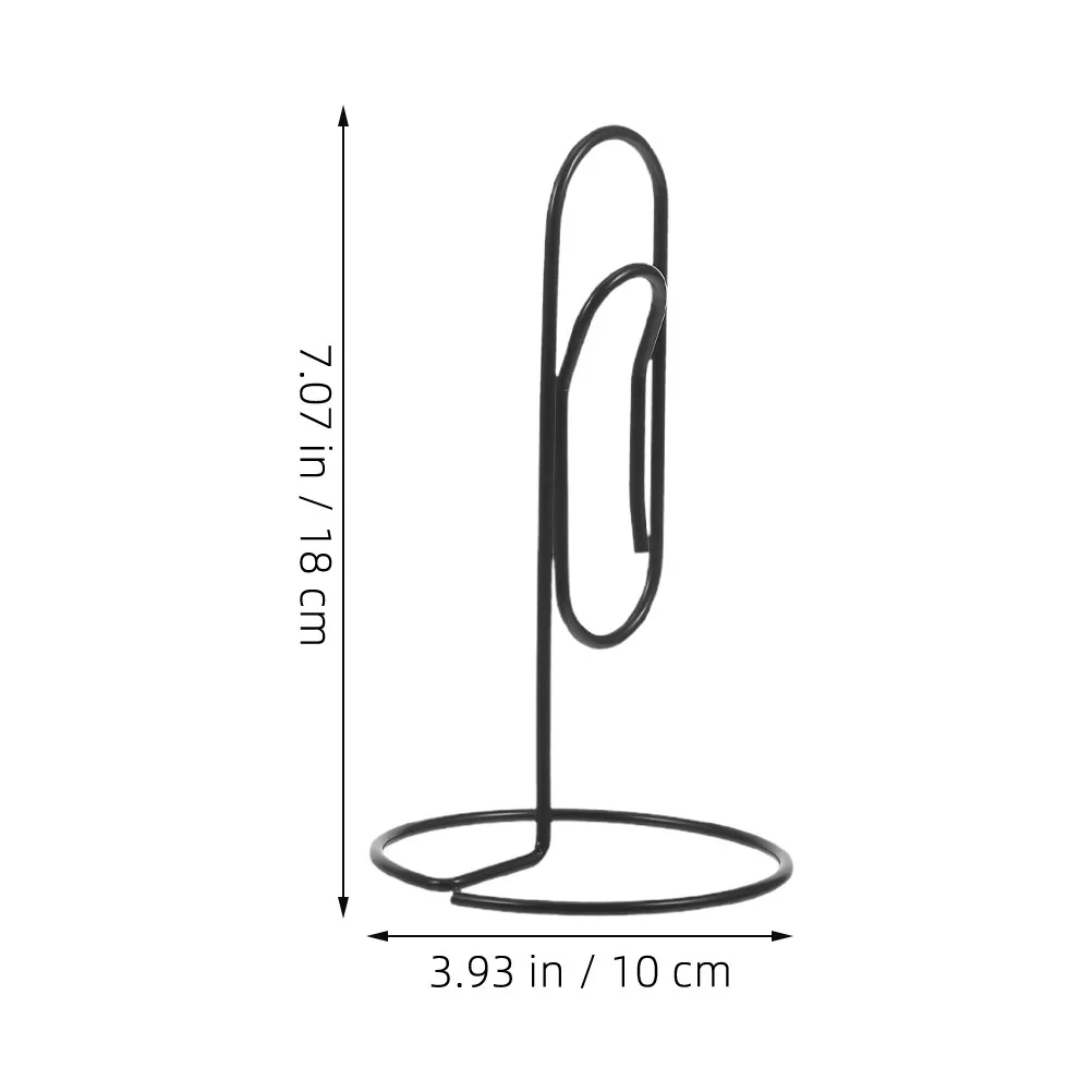 2Pcs Stylish Metal Note Holder Card Display Stand for Business Cards Postcards Memos Table Numbers Place Cards Wedding Seating