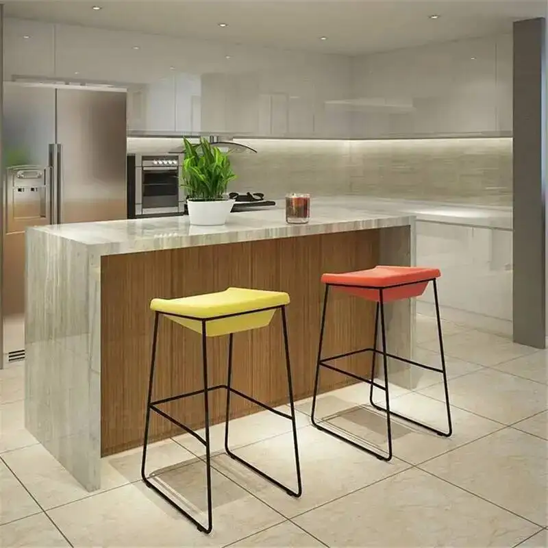 

Coffee Nordic Bar Stool Modern Minimalist Restaurant Home Wrought Iron Industrial Style Bar High Stools Stool Bar Chair T