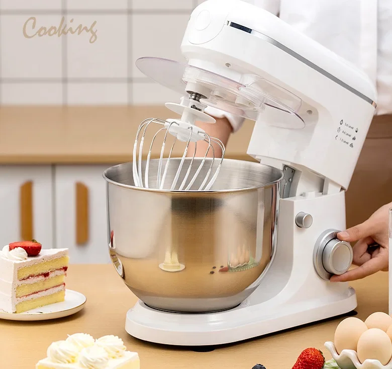 Robot da cucina multifunzionale da 1500 W, robot da cucina da 6 litri, robot da cucina, macchina da cucina, impastatrice per farina da chef