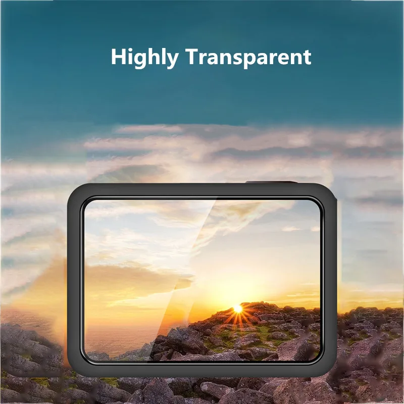 زجاج مقسى لـ GoPro Hero 13 ، صلابة 9 ساعة ، واقي عدسة ، شفاف ، عالي الدقة ، فيلم مضاد للخدش ، ملحقات