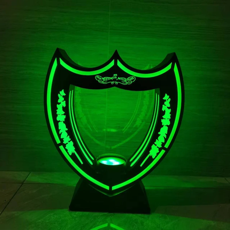 Champagne king seat, luminous seat LED bottle presenter luminous wine set