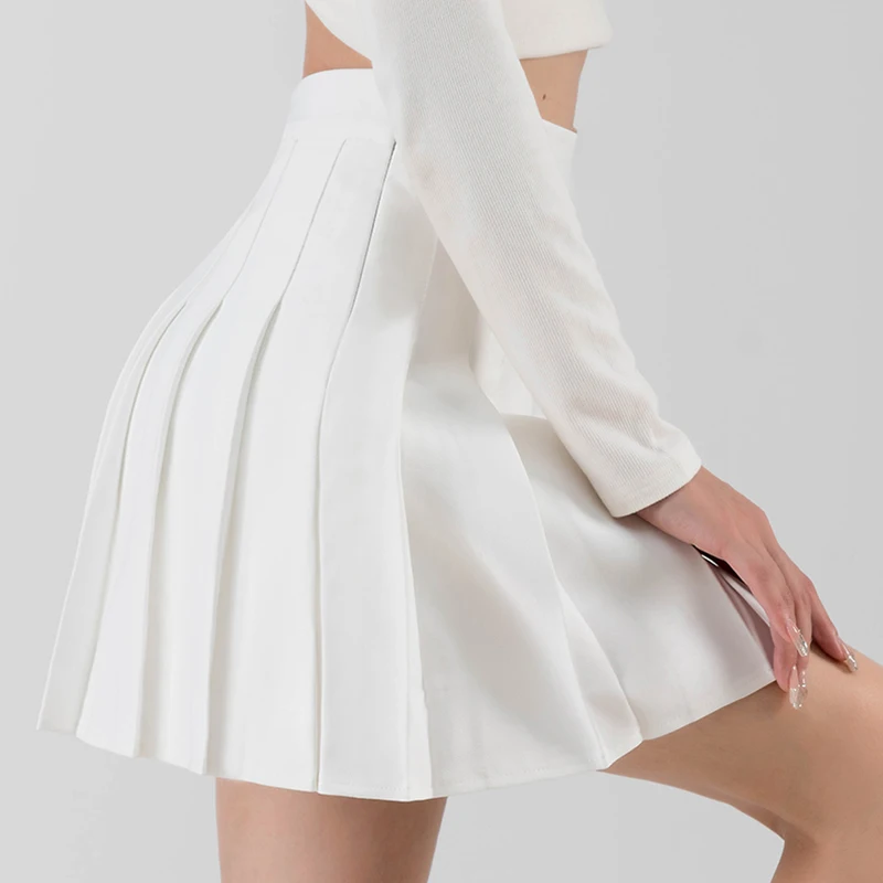 JulyPalette XS-3XL A-line Mini Skirts Fashion High Waist Preppy Style Women Pleated Skirts Spring Summer Female Y2K Shorts Skirt