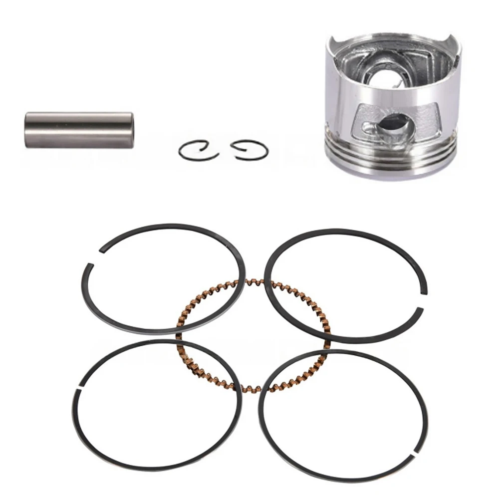 

Horizontal Engine Kit 47mm Piston Kit Engine Upgrade Silver Cost-effective Replacement Enhanced Engine Efficiency
