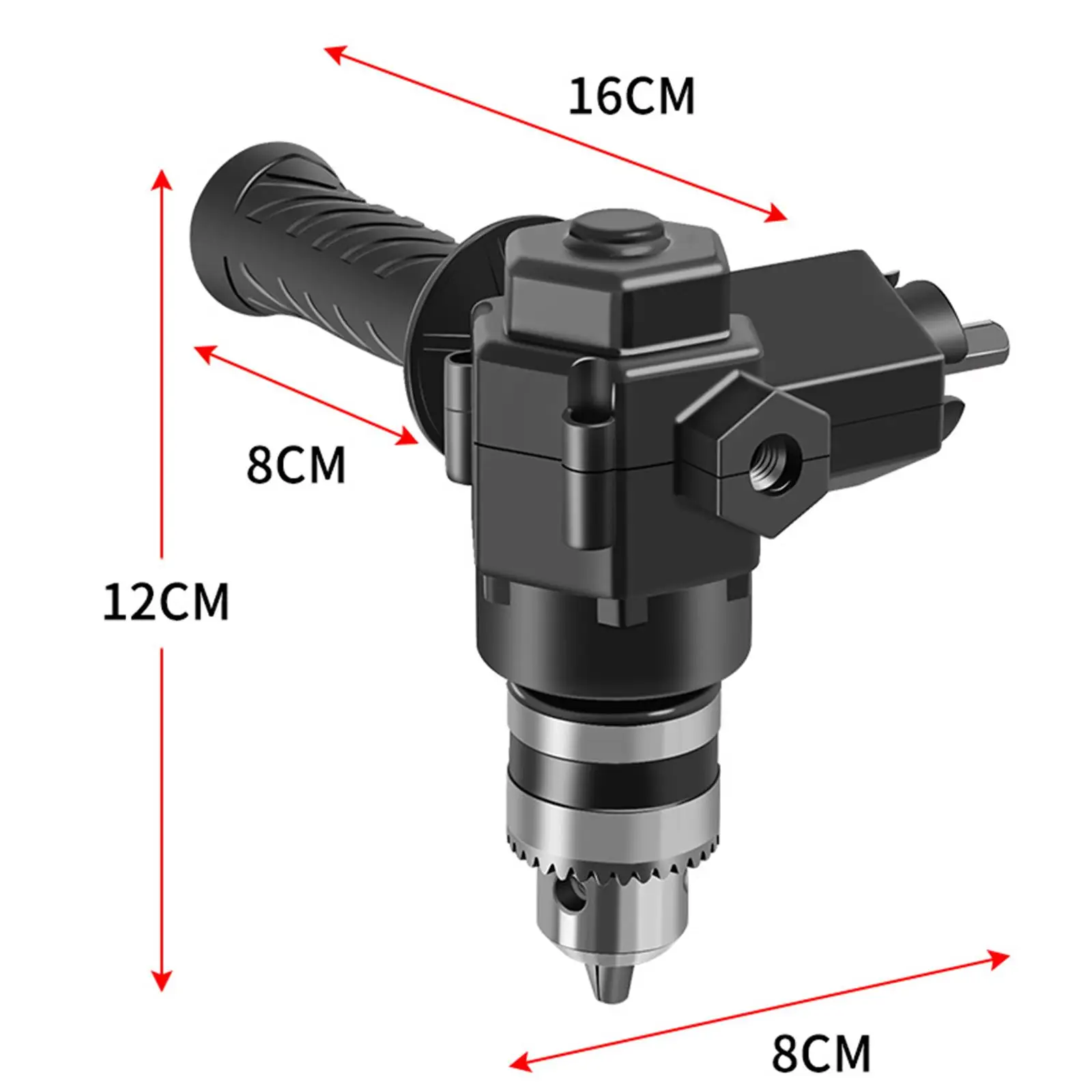 Bor adaptor, bor ekstensi adaptor tekan tanpa kunci, Impact tanpa kabel untuk bor tangan