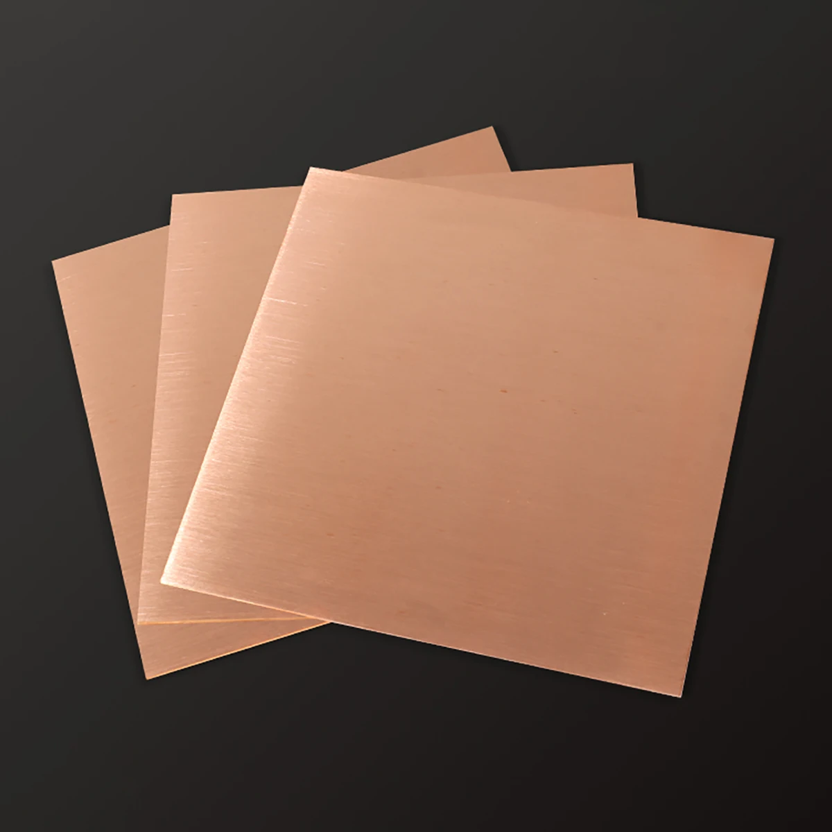 Imagem -06 - Cobre Tira Red Pad Folha de Cobre Cobre Placa Bar Faça Você Mesmo Cnc Material 999 Puro Espessura 0.56 mm