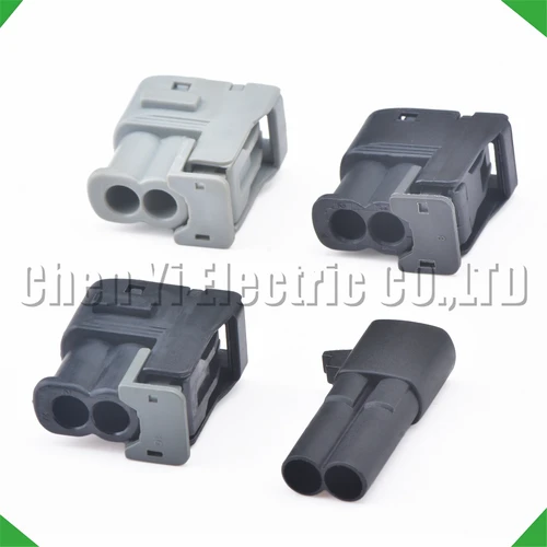 Imagen 2 del producto Enchufe auto 7283-8226-30 90980-11246 MG del mazo de cables de la bobina de encendido de los conectores de 2 pines 642273 -5 Para Toyota Hyundai Kia 1JZ-GTE 2JZ-GTE