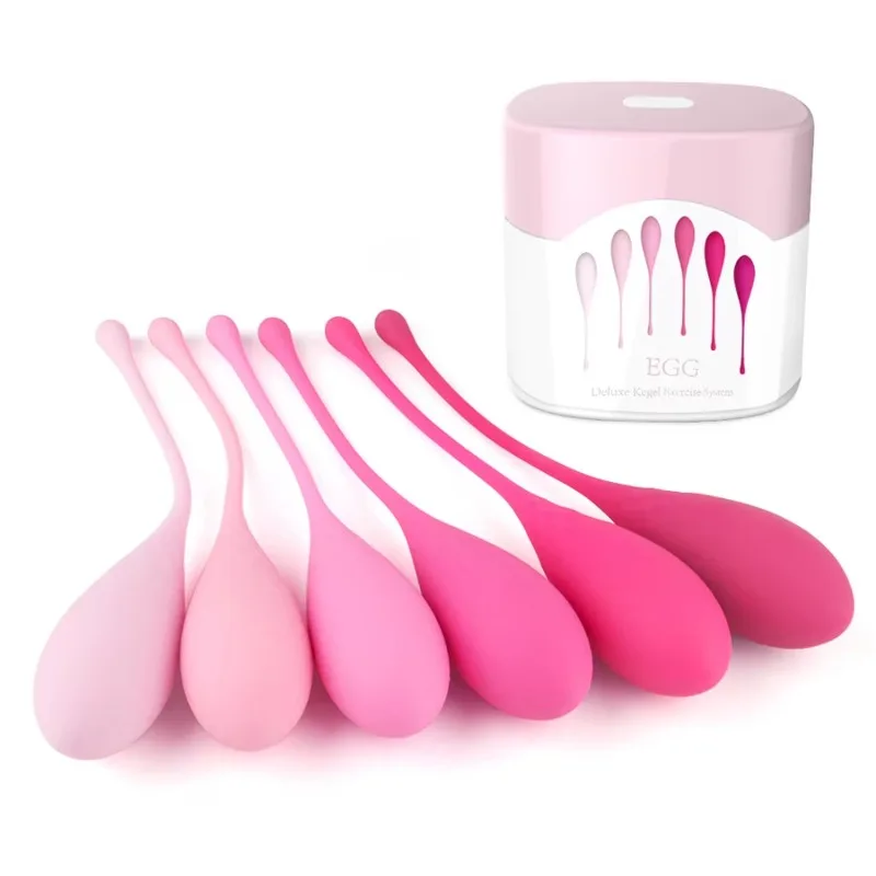 Set Bola Kegel 6 Buah dengan Kemasan Mewah Grosir Set Bola Kegel Direkomendasikan Dokter untuk Latihan Otot Dasar Panggul