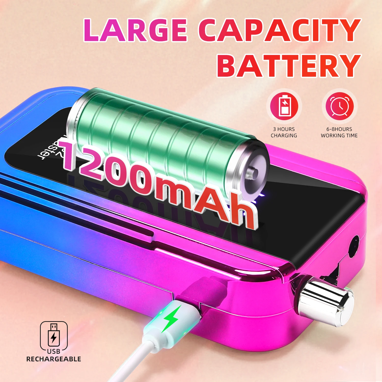 45000RPM高速ネイルドリルマシンセット プロ仕様 安全 ネイルポリッシュサンダー ネイルドリルビット 電動メタルマニキュアペン