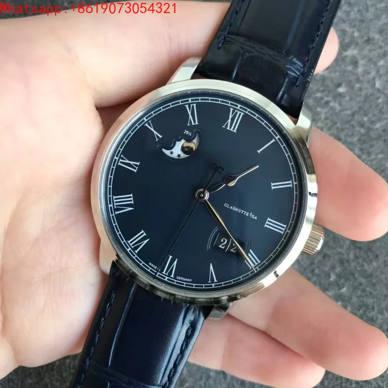 The Great Qin Empire Custom Senator Calendar True Moon Phase Mechanical Watch