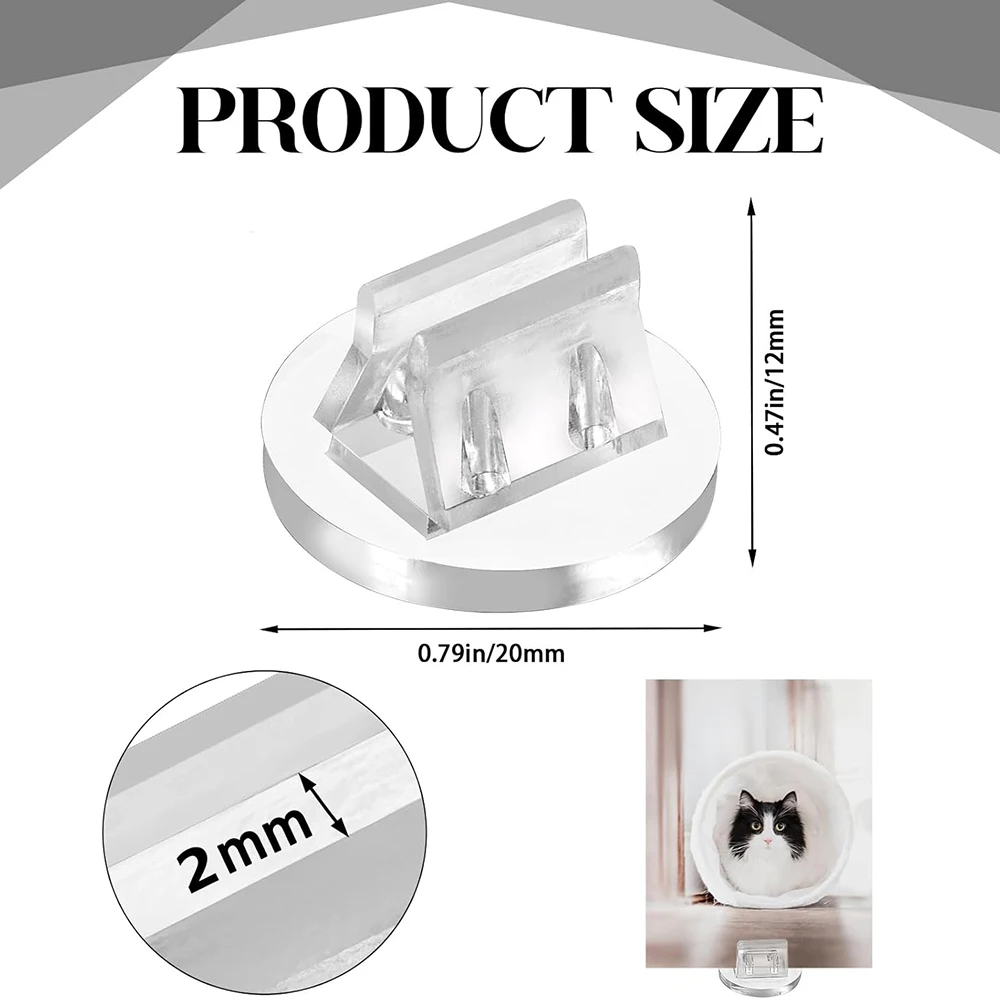 10/20/50/100Pcs Mini Card Stands Plastic Place Card Holders Paper Miniature Bases Board Clips for Game Wedding Party Price Tags