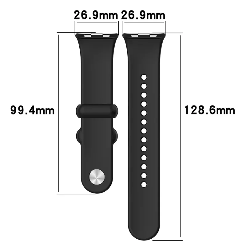 Cinturino in Silicone per orologio Redmi 4 cinturino Smart correa braccialetto originale cinturino sportivo per xiaomi mi band 8 Pro accessori