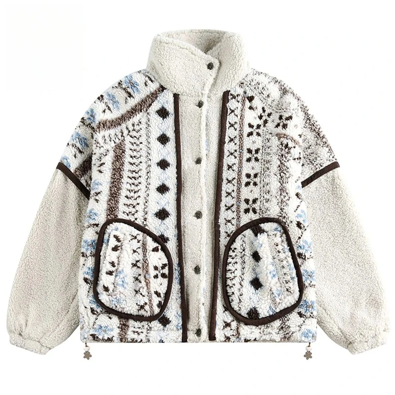 

【Mirrordust】Мужские зимние куртки, утепленные плюшевые парки, пальто, винтажные стеганые куртки большого размера, повседневные свободные куртки, верхняя одежда