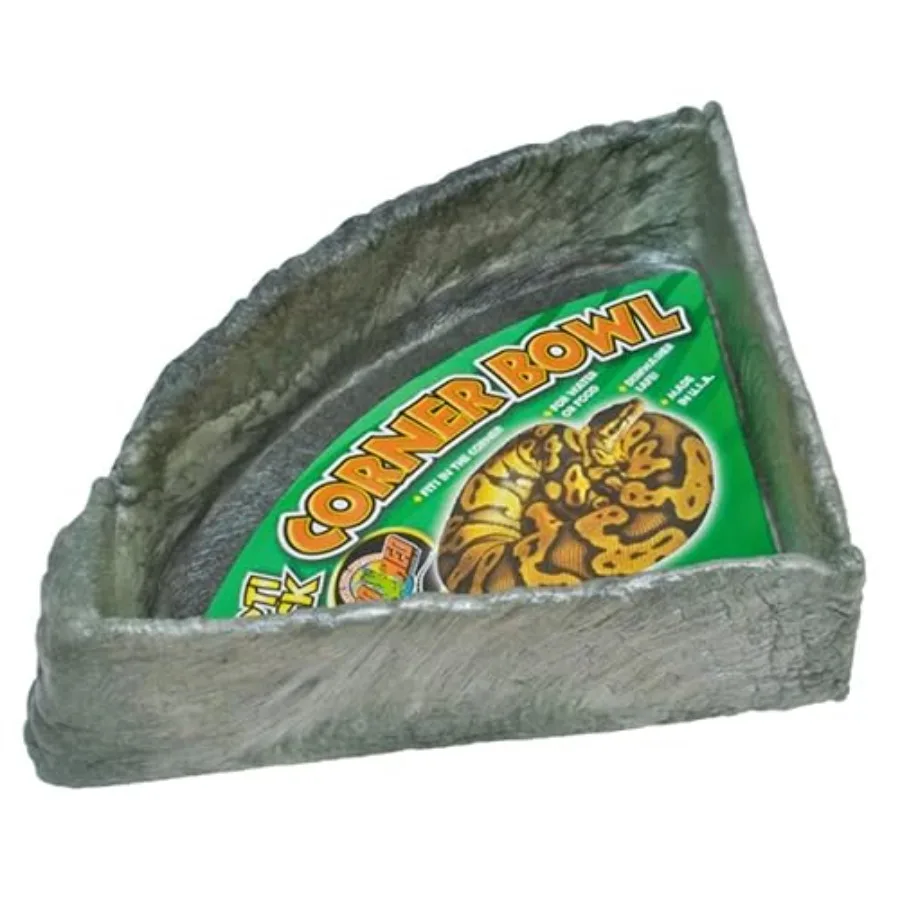 

【Spot goods】Reptile Rock Corner Water Dish X-Large Assorted color