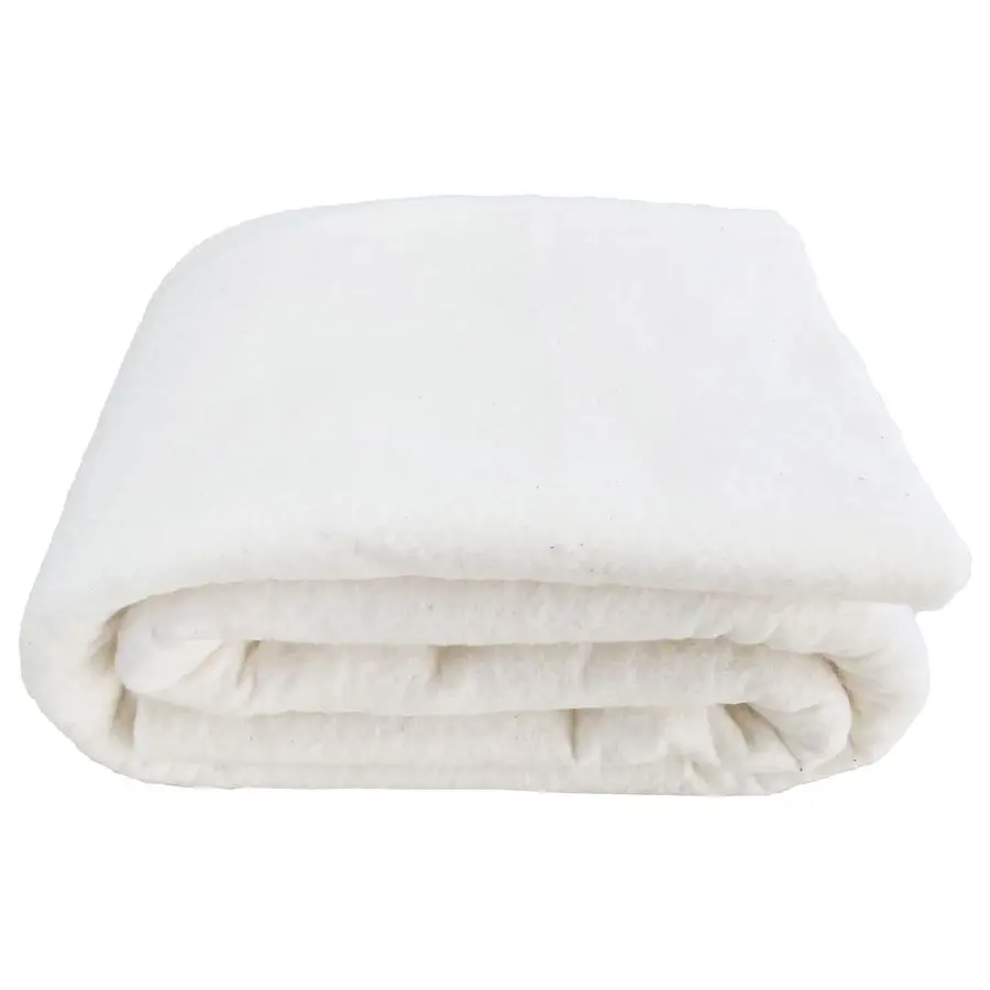 

Quilt Batting King Size 122 x 124 Medium Weight Batting Roll Natural Cotton Batting for Quilting,for Stuffing Blankets and Quilt