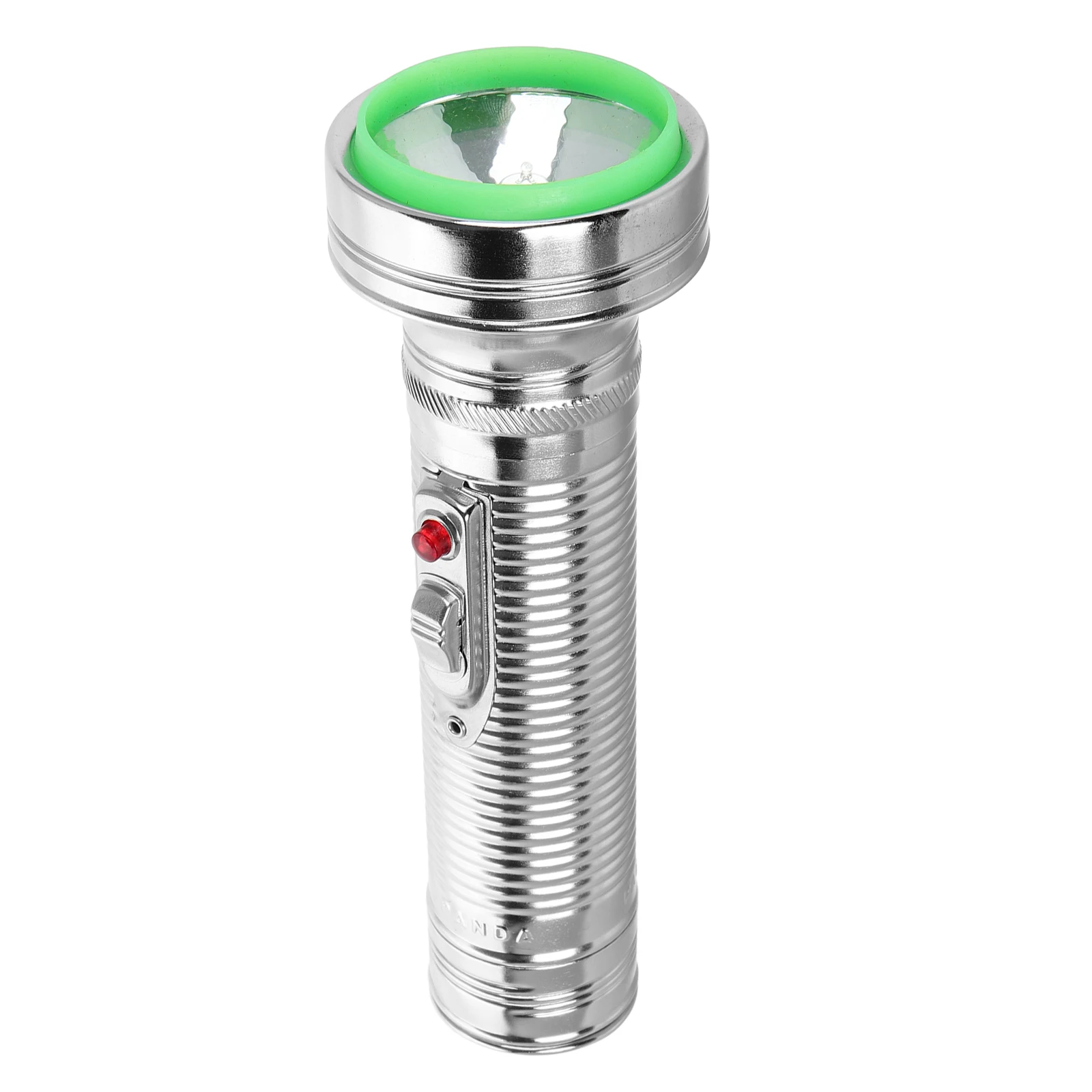 

Old Fashioned Flashlight Metal Body Emergency Camping Equipment Decor Classic Design Searchlight Torch Night Light