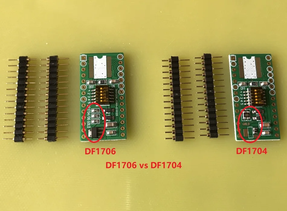Shen Jin wersja DF1704 DF1706 NOS mała płyta do modułu SM5813AP/T