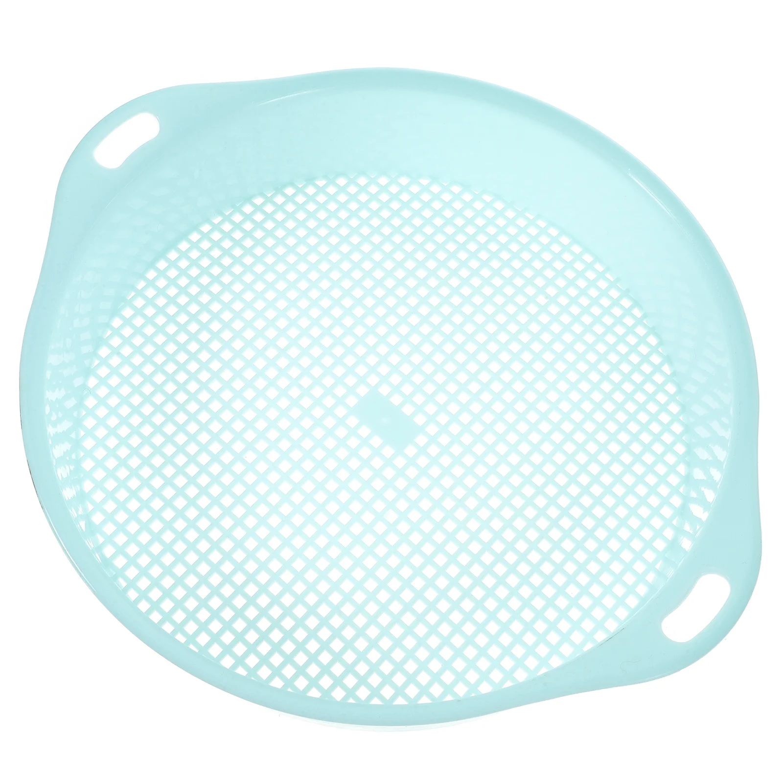 غربال حديقة بلاستيكي أخضر مع مقبض أداة غلغ شبكية من حجر التربة للشرفة حديقة صغيرة رمل الحصى غربلة خفيفة الوزن #5