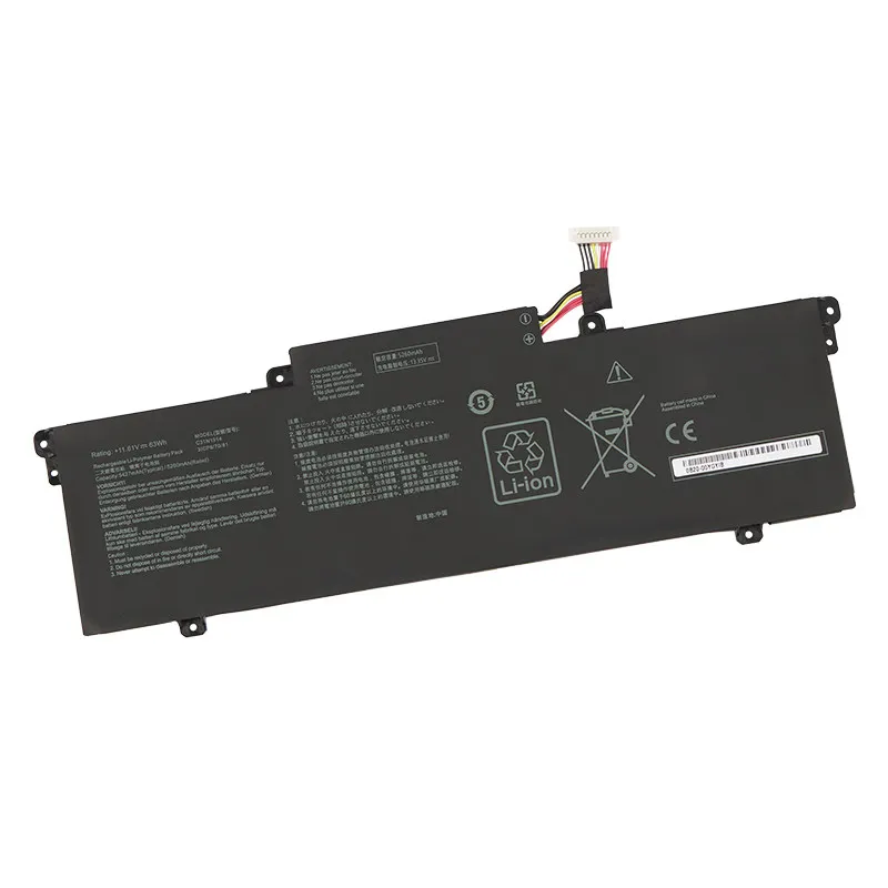 C31N1914 Battery 11.61V 63Wh 5427mAh For Asus ZenBook 13 UX425UG,14 Ultralight UX435EAL,14 UX435EA UX435EG UM425QA UM425UAZ