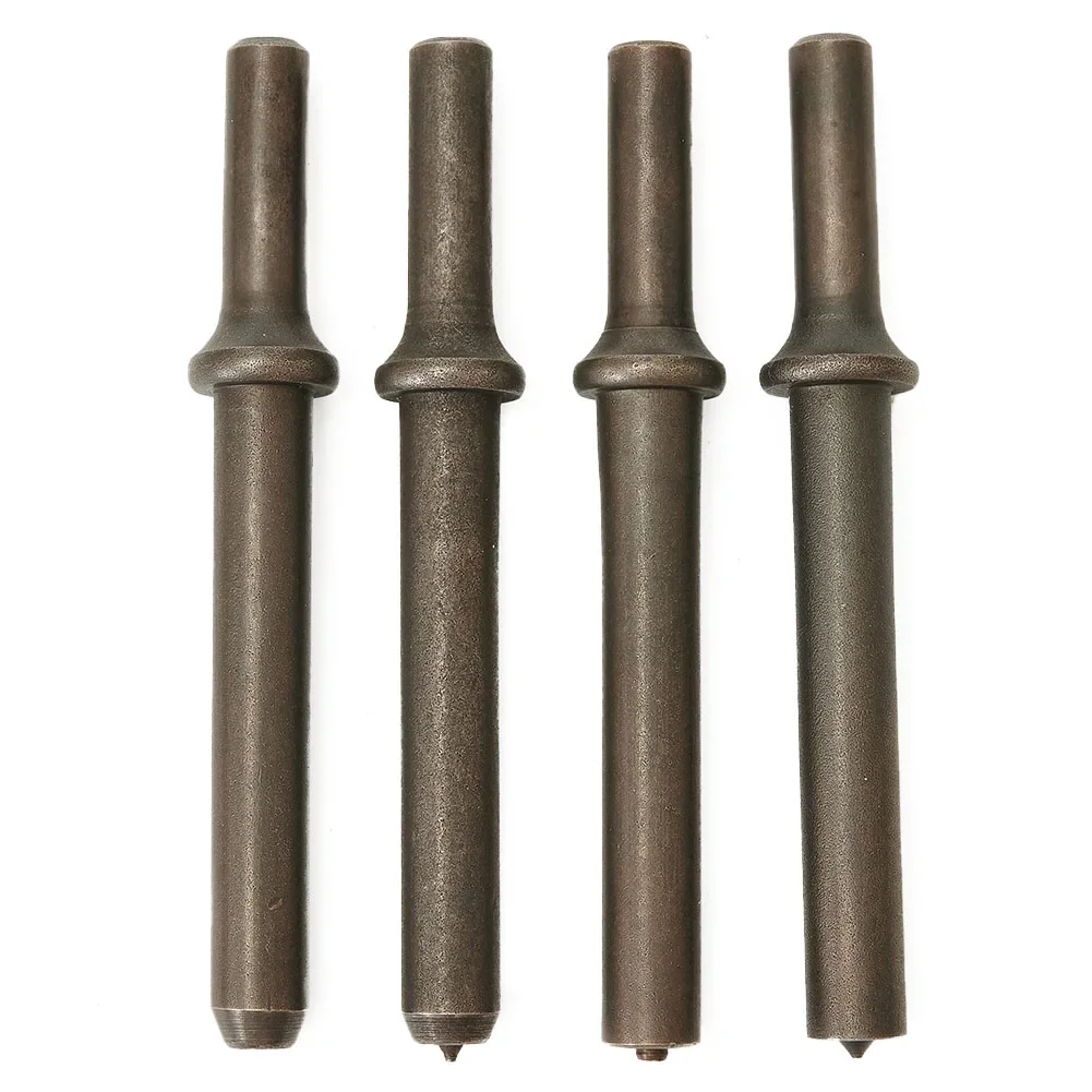 

3pcs Air Rivet Hammer Sets + 1 Coupped Bit for 12cm Long For Pneumatic Tools Efficient Anvils for Riveting Jobs