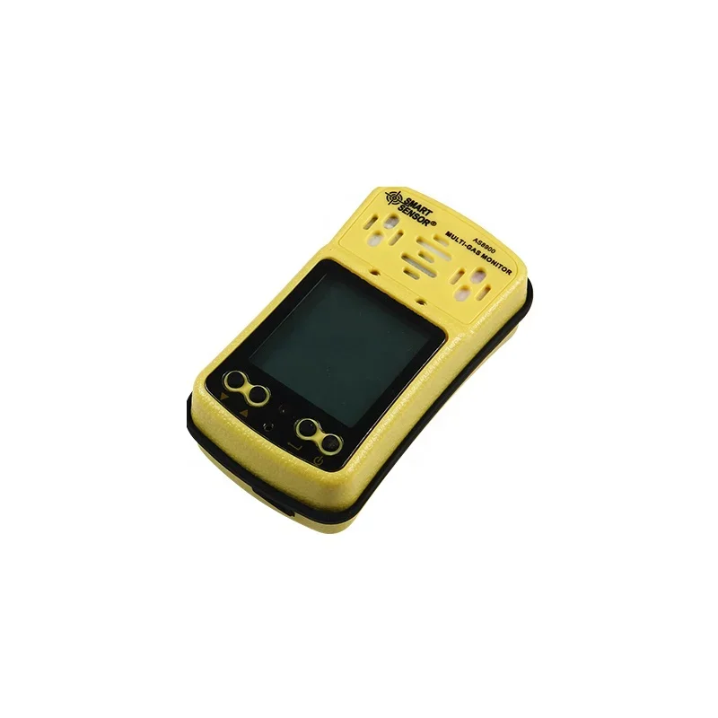 Portable CO, H2S, O2, Combustible Gas CH4/LEL 4 in 1 Multi Gas Detector AS8900