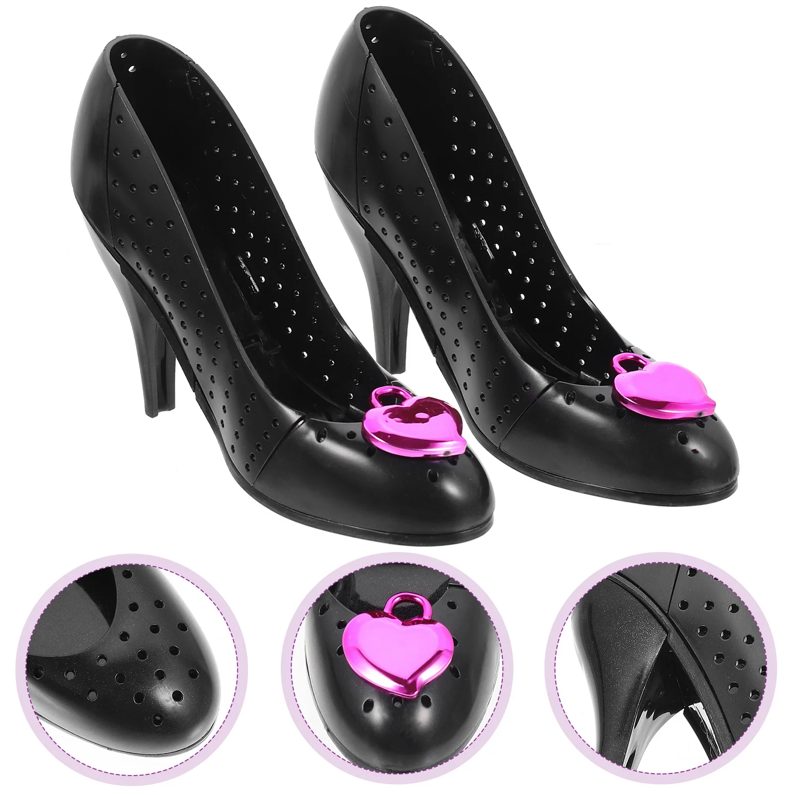 

2Pcs High Heel Cake Topper Creative Baking Decoration for Women Birthday Dessert Shop Display Prop Cake Decoration