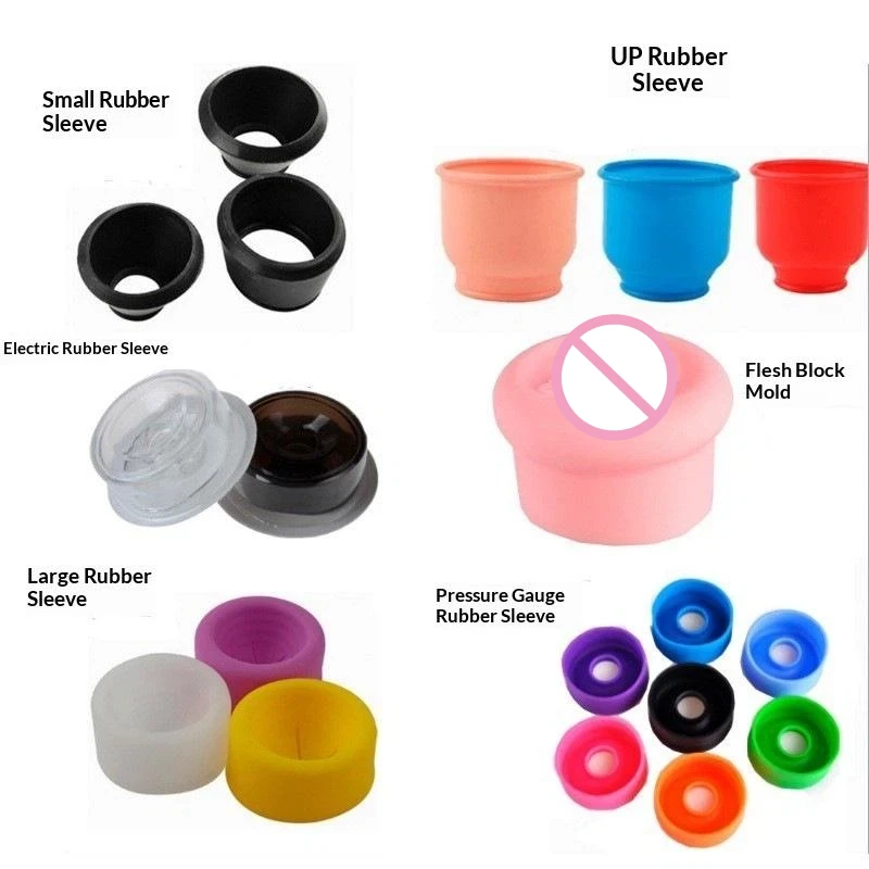 Penis Pump Ring Sex Toys For Men Silicone Sleeve For Penis Extender Trainer Accessories Men Masturbator Toys For Adults