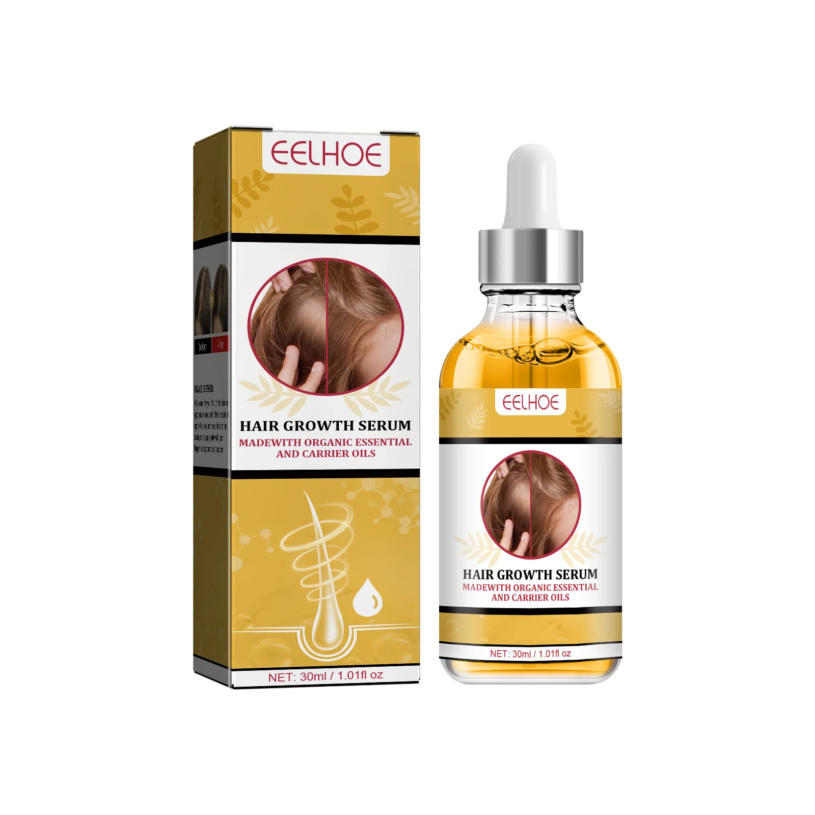 Hair Growth Serum Repair Hair Loss Perm Hair Alopecia Areata Repair Hair Follicles Strengthen Repair And Moisturizing Hair Roots